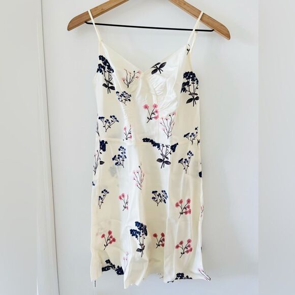 NWT Self-Portrait Vintage Prink Slip Mini Dress Sleep Mask Set 4 - Picture 3 of 10